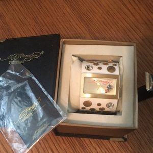 Ed Hardy “Love Child” Geisha Watch NWT
